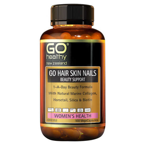 GO Healthy GO Hair Skin Nails Beauty Support 100 Capsules