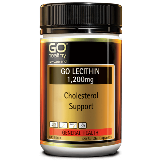 GO Healthy GO Lecithin 1200mg 120 Capsules