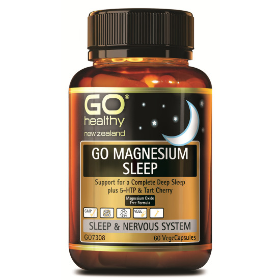 GO Healthy GO Magnesium Sleep 60 Capsules 