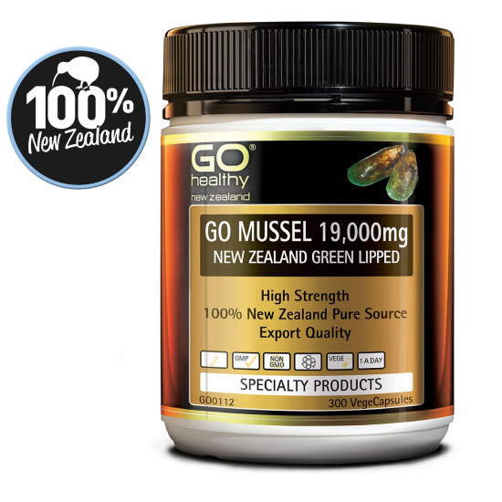 GO Mussel 19000mg Capsules