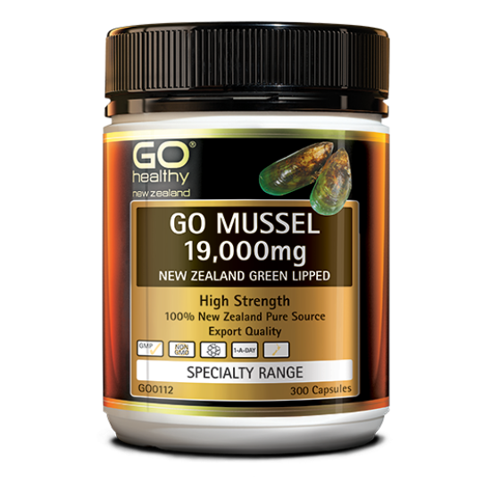 GO Mussel 19000mg Capsules