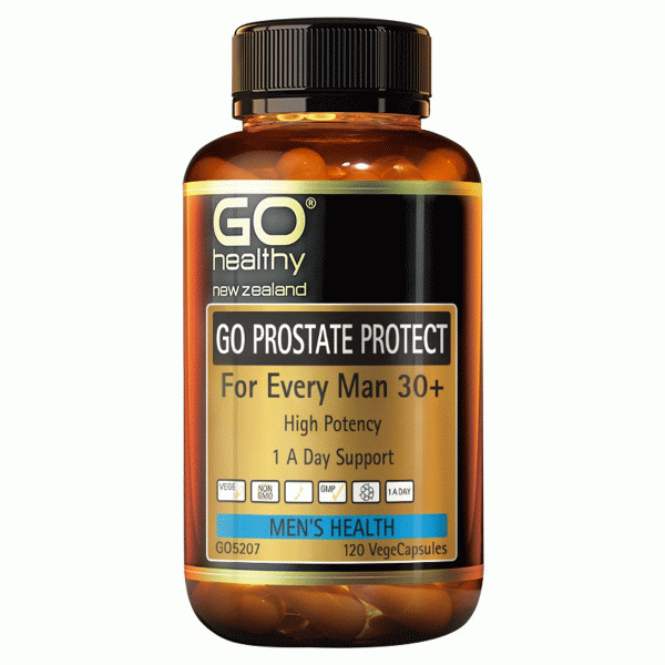 GO Healthy GO Prostate Protect For Every Man 30+ 120 Capsules