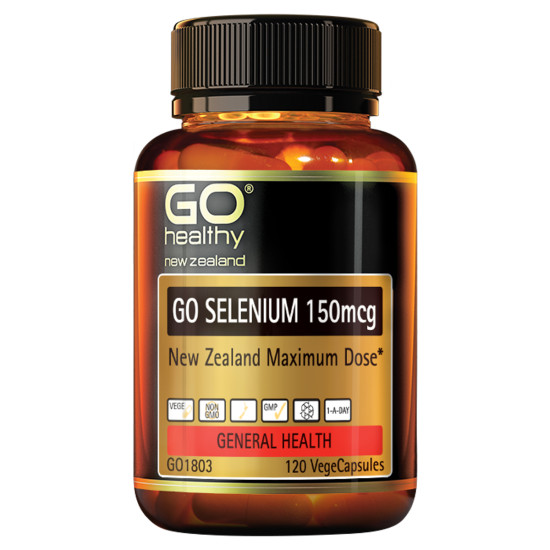 GO Healthy GO Selenium 150mcg 120 Capsules