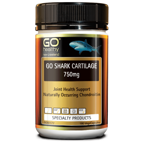 GO Shark Cartilage 750mg Capsules