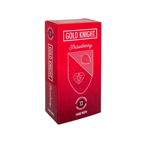 Gold Knight Condoms Strawberry