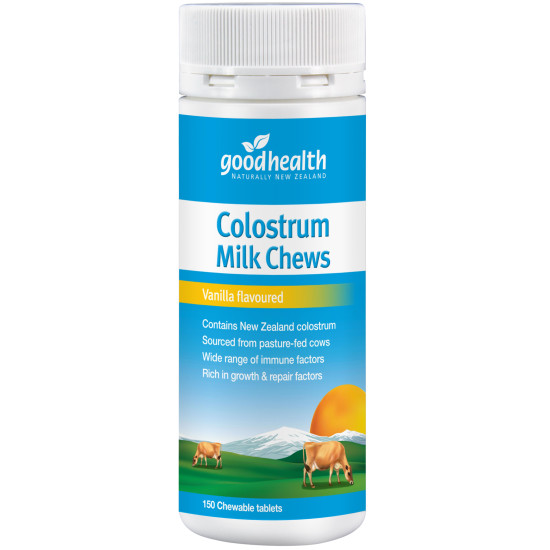 Good Health Colostrum Vanilla Chews 150 Tablets 