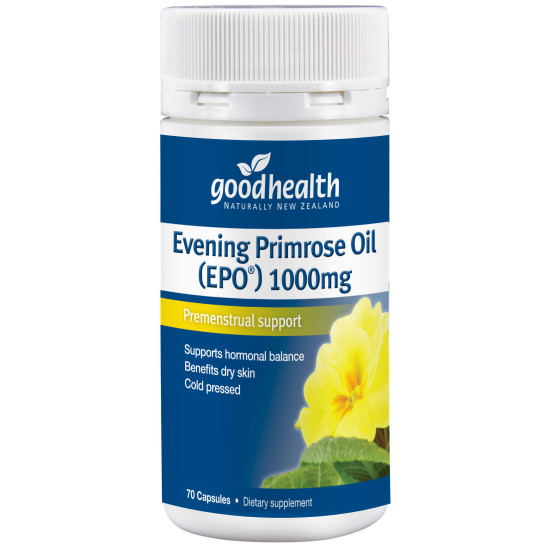 Good Health Evening Primrose Oil 1000mg EPO 70 Capsules 