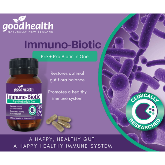 Immuno-Biotic - Contains a PRE & PRO Biotic in one!