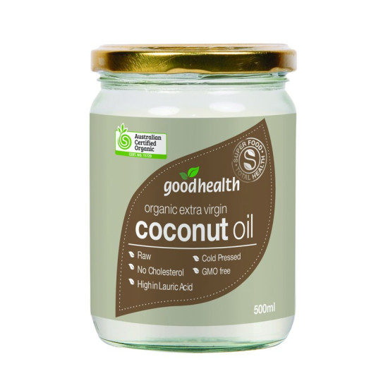 Good Health Organic Extra Virgin Coconut Oil 500ml