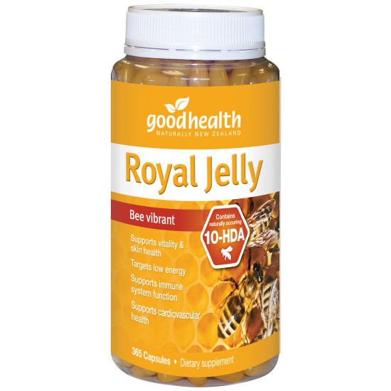 Good Health Royal Jelly 1000mg 365 Capsules 