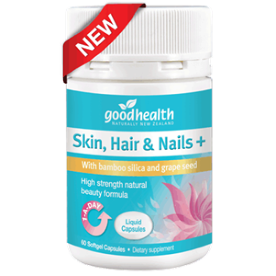 Good Health Skin Hair & Nails Plus 60 Liquid Capsules