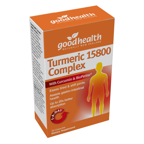 Good Health Turmeric 15800 Complex 30 Capsules