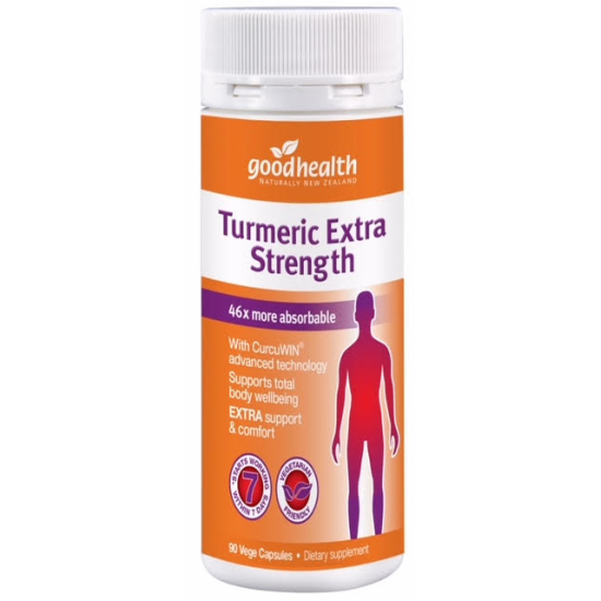 Good Health Turmeric Extra Strength 90 Capsules