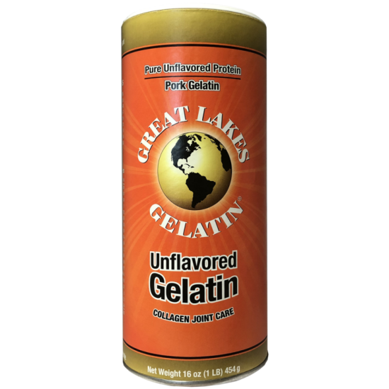 Great Lakes Gelatin Pork Hide Gelatin Collagen Powder 454g