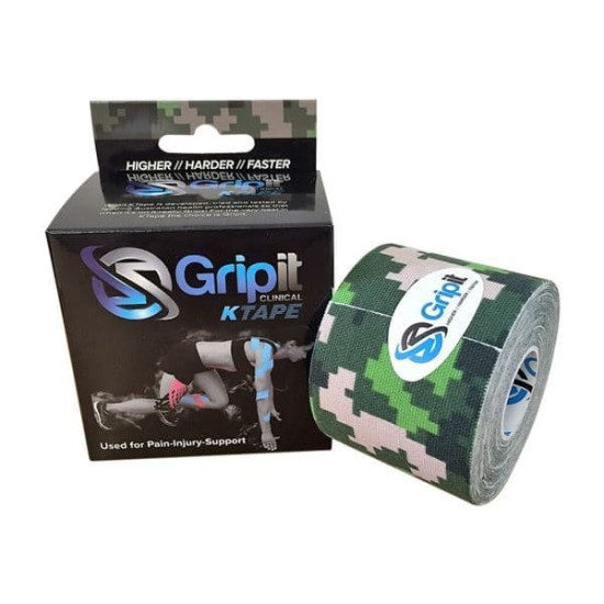 Gripit KTape 5m x 5cm Camo