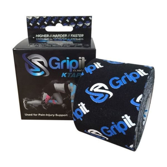 Gripit KTape 5m x 5cm Cool Blue