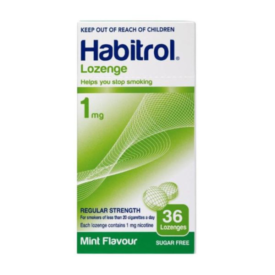 Habitrol Lozenges 1mg Mint Flavour 12s