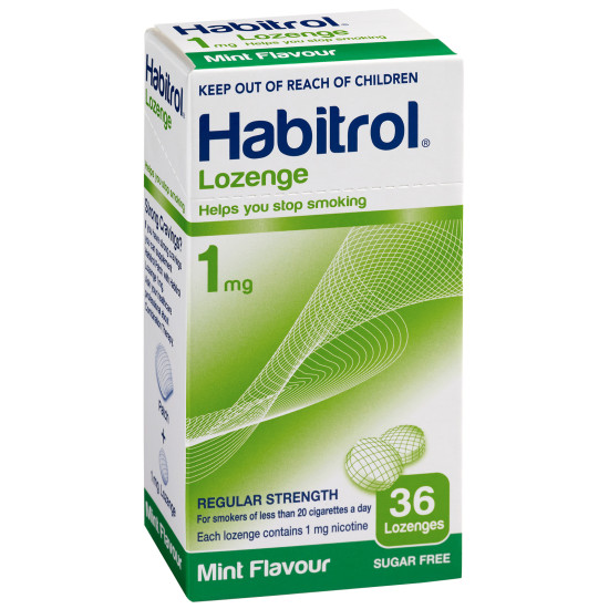 Habitrol Lozenges 1mg Mint Flavour 36s