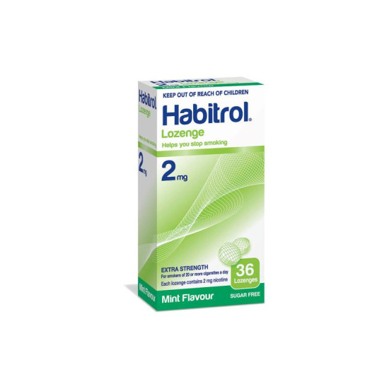 Habitrol Lozenges 2mg Mint Flavour 12s