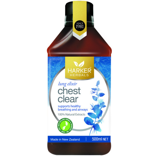 Harker Herbals Chest Clear Lung Elixir 500ml