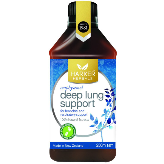 Harker Herbals Deep Lung Support Emphysemol 250ml