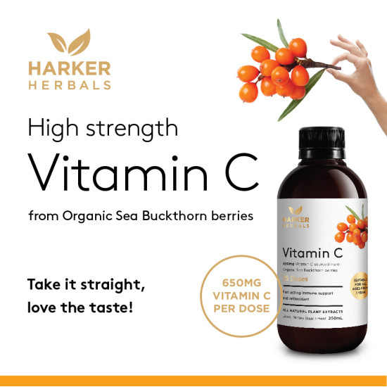 Harker Herbals Vitamin C 650mg 250ml