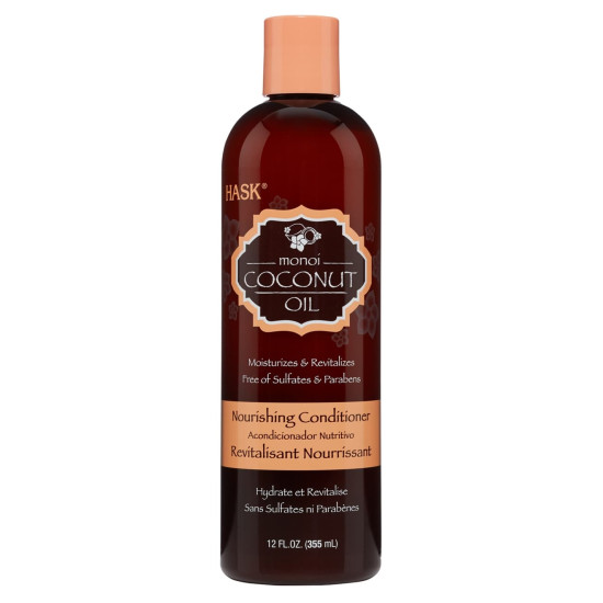 Hask Monoi Coconut Oil Nourishing Conditioner 355ml