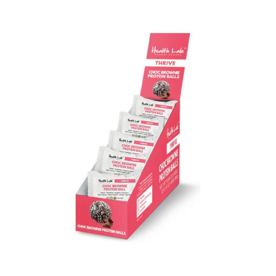 Health Lab Chocolate Brownie Protein Ball 40g Box Of 12