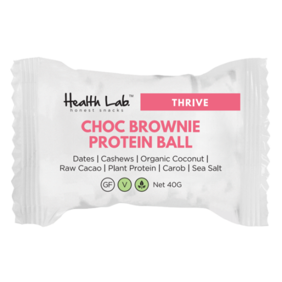 Health Lab Chocolate Brownie Protein Ball 40g