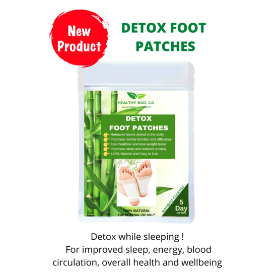 5 Day Detox Foot Patches - Bamboo Cleanse