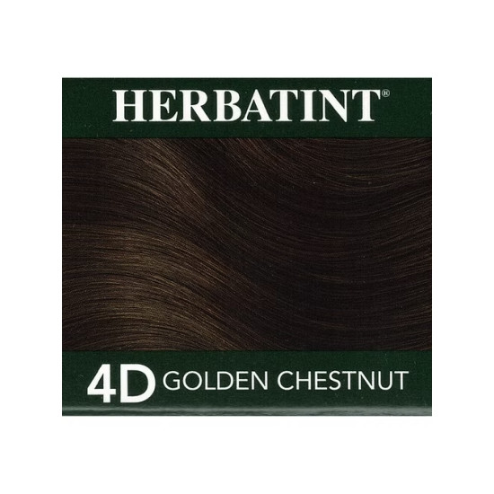 Herbatint Permanent Haircolour Gel 4D Golden Chestnut 150ml