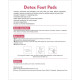 Detox Foot Pads - Rose Detox Foot Patches