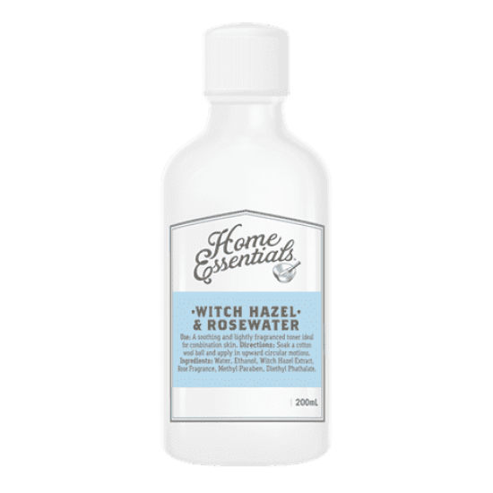 Home Essentials Witch Hazel and Rosewater 200ml