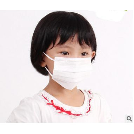 Kids Surgical Face Masks with Ear Loops 50 Pieces