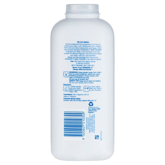 Johnson & Johnson Baby Powder 200g