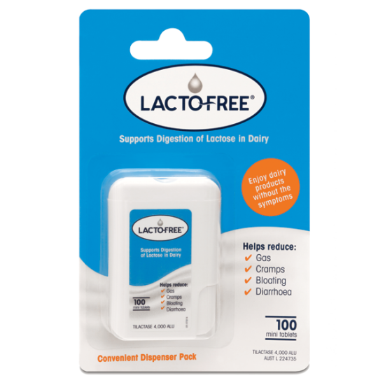 Lacto Free Mini 100 Tablets