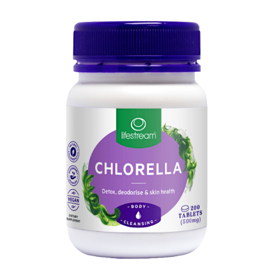 LifeStream Chlorella 500mg 200 Tablets