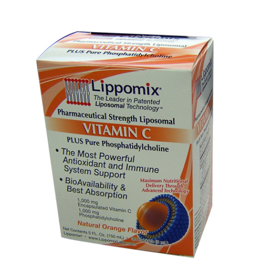 Lippomix Liposomal Vitamin C 1000mg 30 Sachets