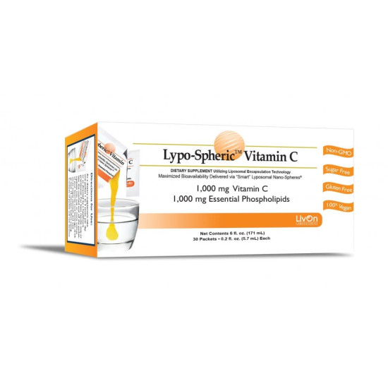 LivOn Labs Lypo-Spheric Vitamin C 30 Pack 5.7ml Each