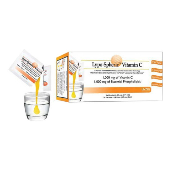 LivOn Labs Lypo-Spheric Vitamin C 30 Pack 5.7ml Each