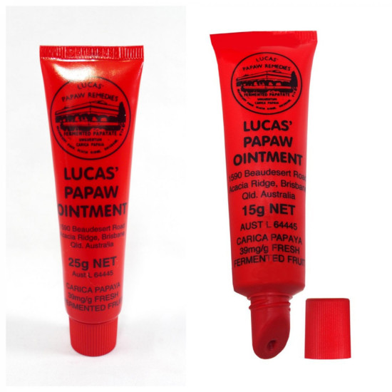 Lucas' Papaw Ointment 15g - Tube with Lip Applicator