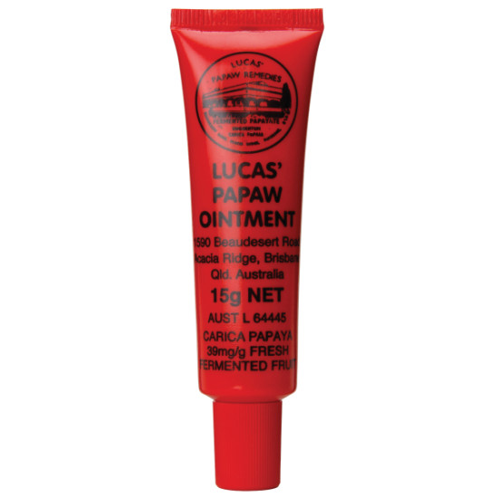 Lucas' Papaw Ointment 15g - Tube with Lip Applicator