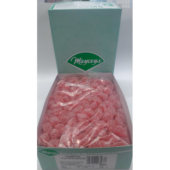 Mayceys Menthol Eucalyptus 1.8kg Per Box