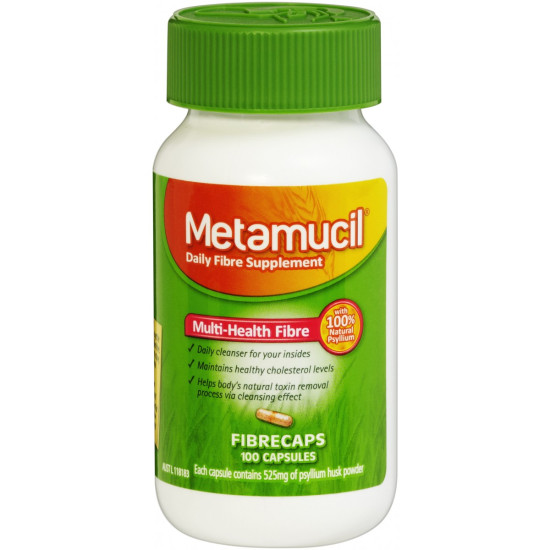 Metamucil Psyllium 100 Capsules