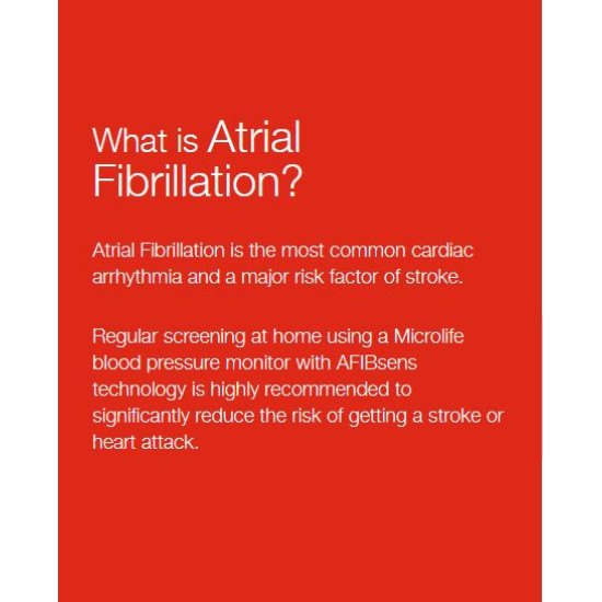 Blood Pressure Monitor B3 AFIB - Atrial Fibrillation AF Detection