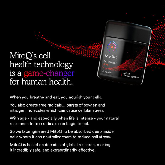 MitoQ Antioxidant 5mg - Pure & Original