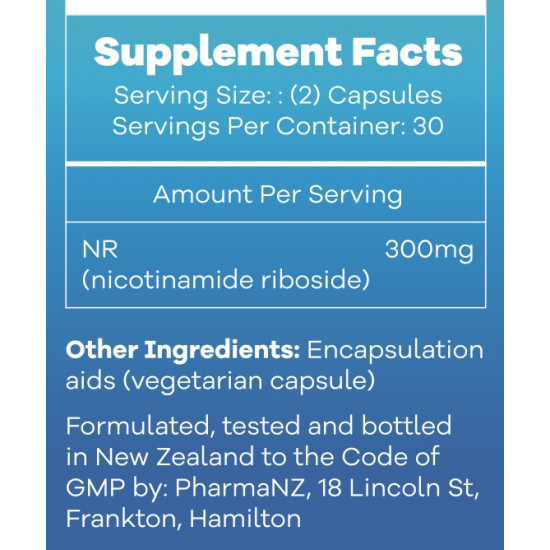 NR Nicotinamide Ribose Longevity Supplements