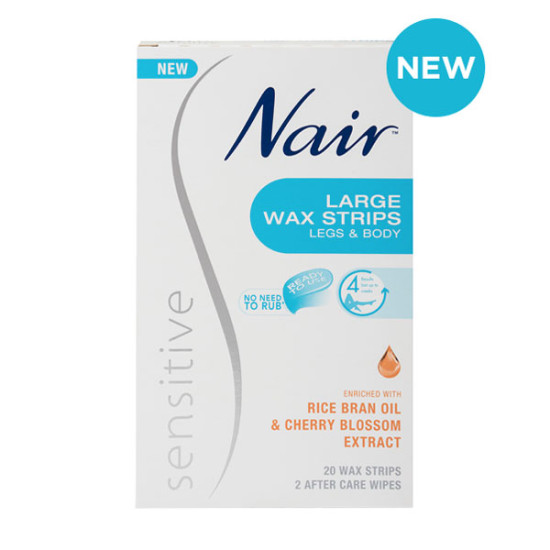 Nair Sensitive Large Wax Strips