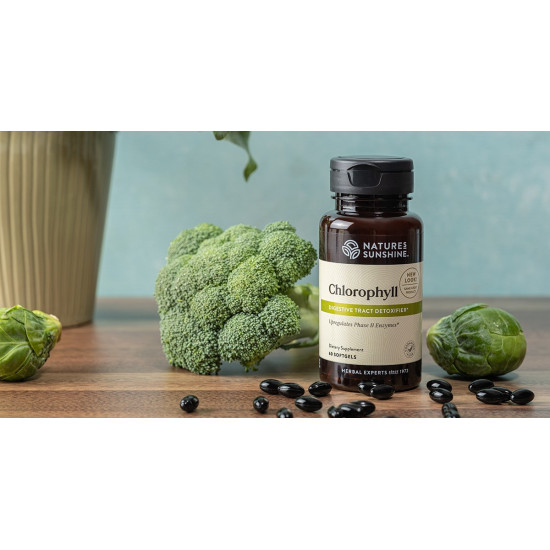 Chlorophyll Softgels - Stronger than Liquid Form