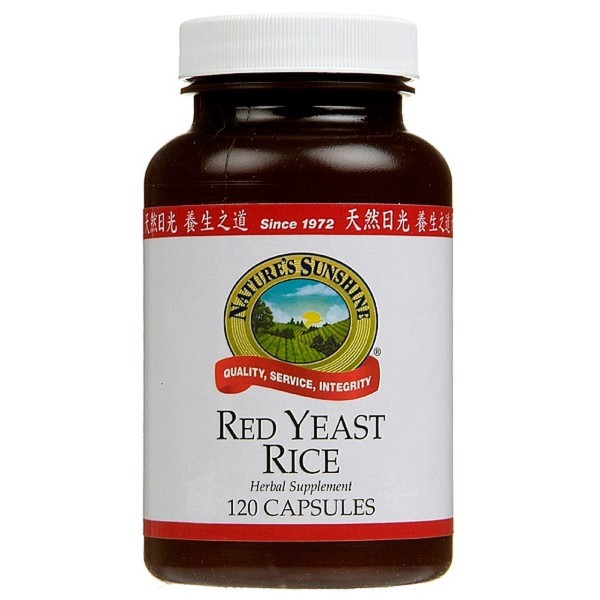 Nature's Sunshine Red Yeast Rice 120 Capsules